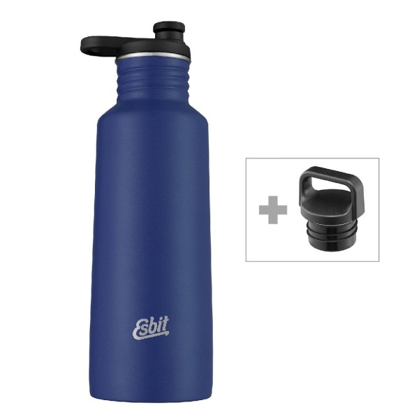 Esbit Pictor Edelstahl Sporttrinkflasche mit extra Verschluss - DBS750PC-WB