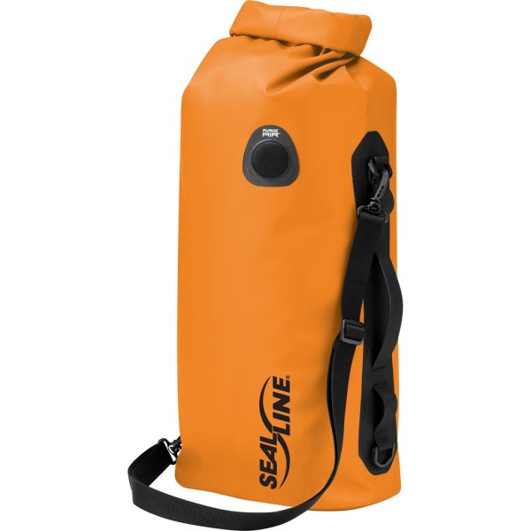 SealLine Discovery Deck Bag - extrem robuster wasserdichter Packsack - 30 l orange