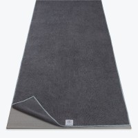 Gaiam Yoga Mat Towel Folkstone Grey - Yoga Handtuch - 63612