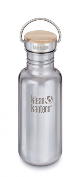 Klean Kanteen Trinkflasche Reflect 532ml/18oz mit Bambus Schraubverschluss - 100788