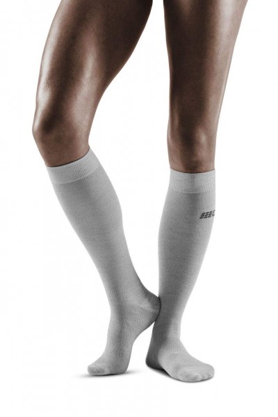 CEP Allday Recovery Socks Damen Kompressionsocke - Grau WP40X6