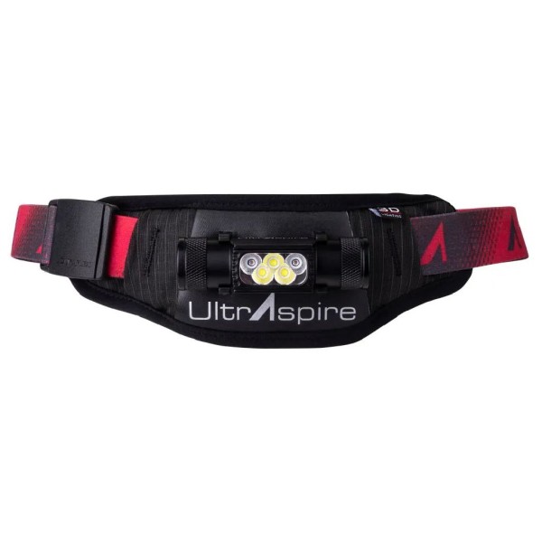 UltrAspire Lumen 850 Duo Waist Light - Lauflampe mit Hüftgurt - UA542BK Black/Red
