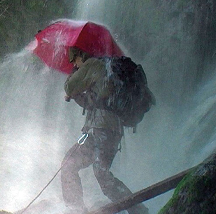 Rot Outdoor Euroschirm der Trekkingschirm Zubehör Der Regenschirm | Welt - | Regenschutz W208 | - Birdiepal - stabilste Rucksäcke | Outdoor