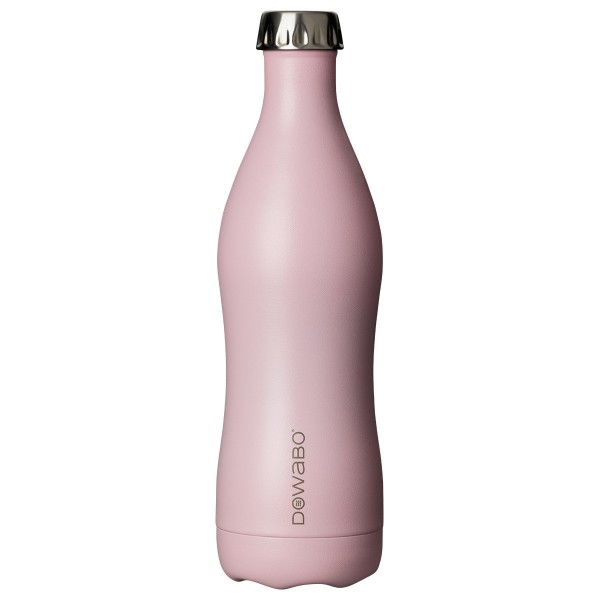 DOWABO Isolierflasche - Edelstahl Flasche - 750 ml Cocktail Collection Flamingo  - DO-075-coc-fla