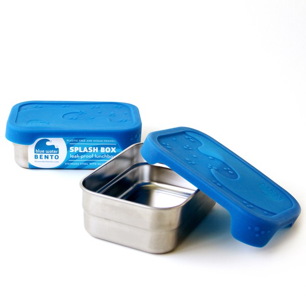 ECO Lunchbox Splash Box - Edelstahldose mit Silikondeckel - BWBSB