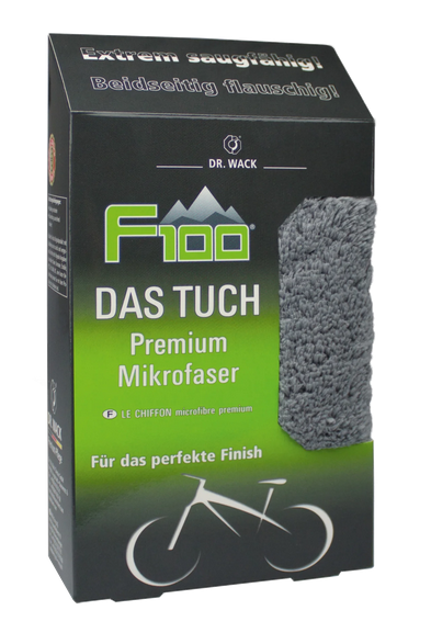 Dr.Wack F100 Das Tuch Premium Mikrofaser Tuch Fahrrad Poliertuch 40x40cm - 2172805600
