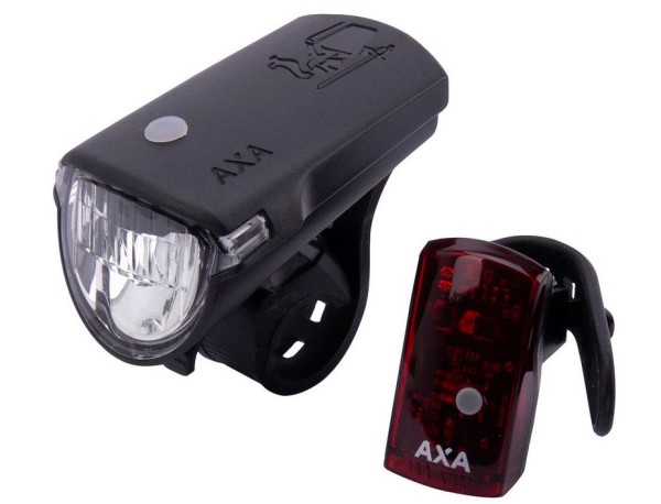 AXA Akku-LED-Leuchtenset Greenline 40  USB-C                         !