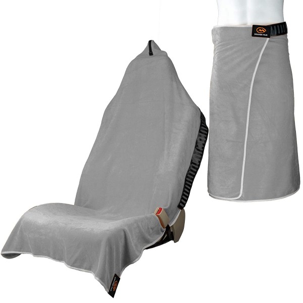 Orange Mud Transition Wrap 2.0 - Sporthandtuch Autositzbezug Umziehhilfe - Grey