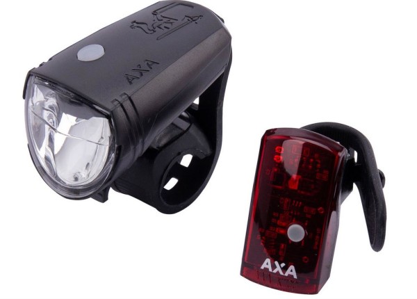 AXA Akku-LED-Leuchtenset Greenline 25  USB-C                         !