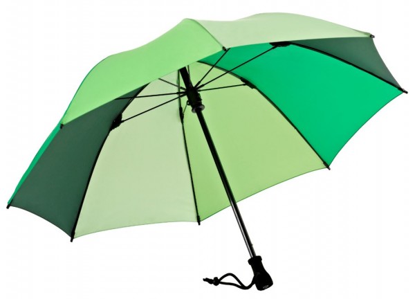 Euroschirm Birdiepal Outdoor - Der stabilste Trekkingschirm der Welt - Regenschirm für extreme Belastungen - grün W208