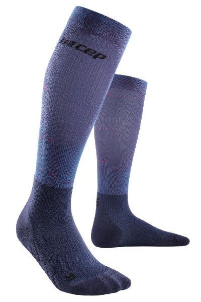 CEP - Infrared Recovery Socks tall - lange Kompressionssocke Herren - WP30T