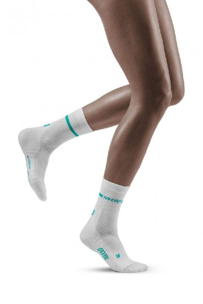 CEP Neon Mid-Cut Socks Damen, kurze Kompressionssocke - WP2CG