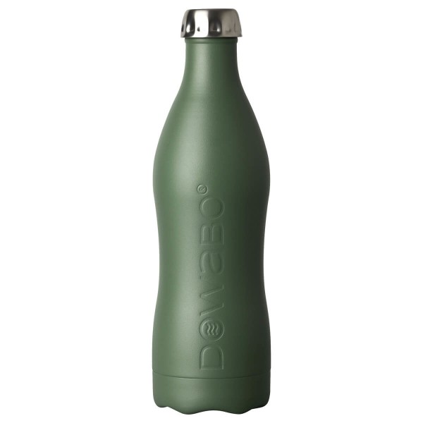DOWABO einwandige Edelstahl-Flasche - 1200 ml Olive - DS-120-ear-oli