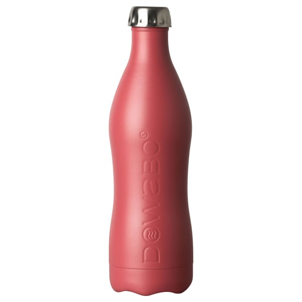 DOWABO einwandige Edelstahl-Flasche - 1200 ml Berry - DS-120-ear-ber