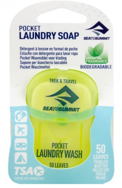 Sea to Summit Trek & Travel Pocket Laundry Wash 50 Leaf Reisewaschmittel