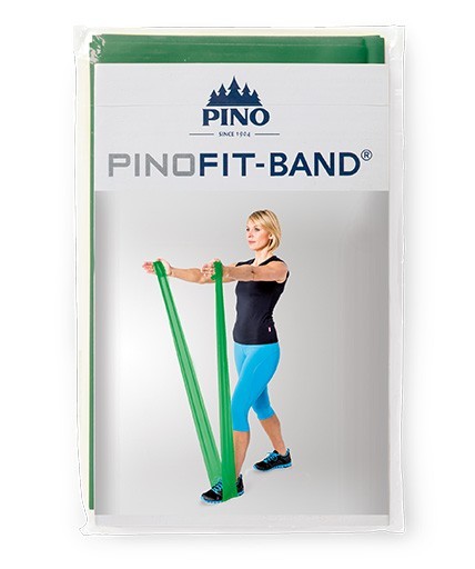 PINOFIT® Gymnastikband Green / Grün - Widerstand stark - Länge 2 Meter -  45072, Funktionelles Training, Zubehör