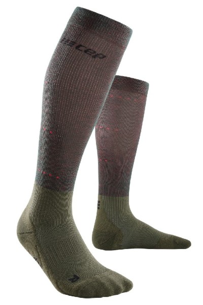 CEP - Infrared Recovery Socks tall - lange Kompressionssocke Herren - WP30T